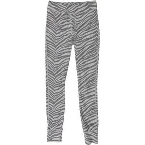 American Eagle Womens Zebra Thermal Pajama Pants, Grey, XXS, DM